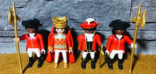 Playmobil lote tripulación Soldados ingleses...