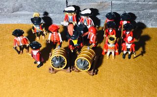 Playmobil lote tripulación Soldados ingleses...
