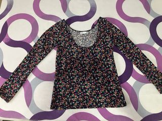 Camiseta flores S/M