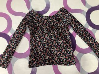 Camiseta flores S/M