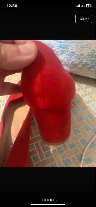 Zapatos Marypaz rojos nuevos