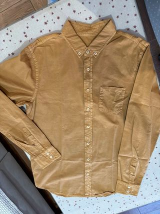 Camisa hombre talla L marrón