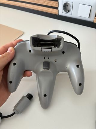 Controller Nintendo N64 grigio + accessori