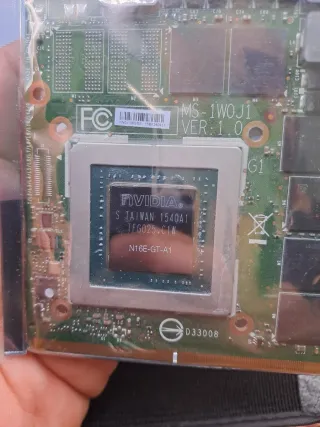 Tarjeta Gráfica NVIDIA MS-1WOJ1 VER 1.0