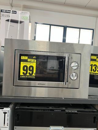 Microondas Orbegozo Integrable 99€ encastrable