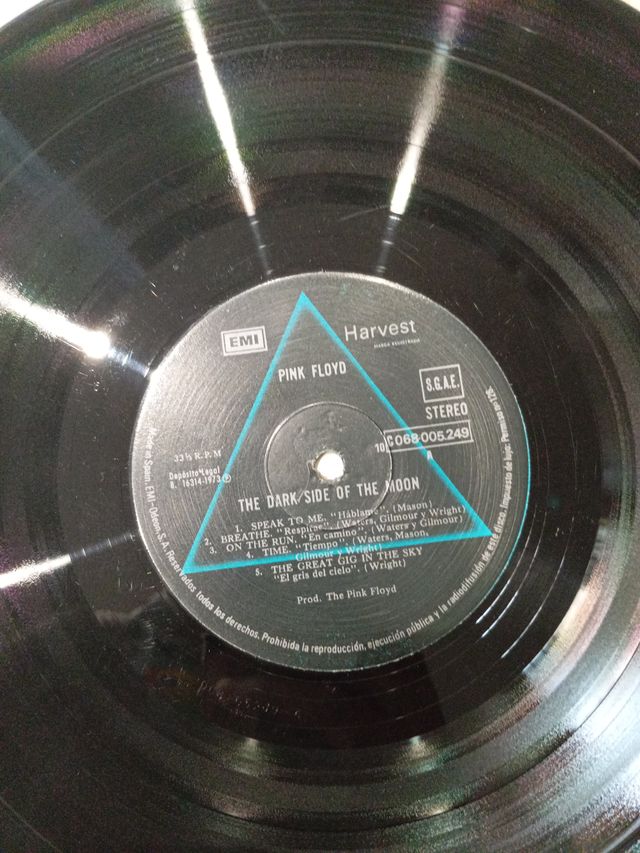Vinilo Pink Floyd The Dark Side of the Moon
