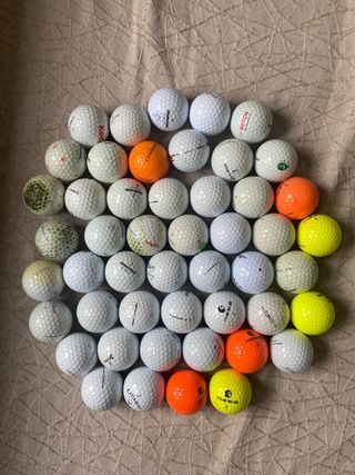 Lote 50 Bolas de Golf Varias Marcas