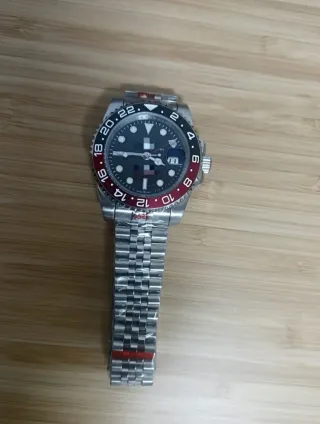 Reloj Jubilee Coke Negro/Rojo