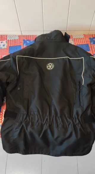 Chaqueta Moto Cordura Talla XL Negra