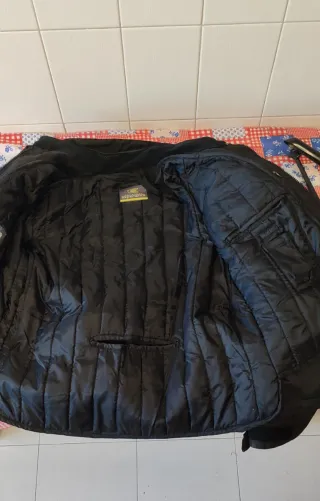 Chaqueta Moto Cordura Talla XL Negra