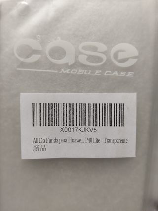 Custodia trasparente per Huawei P40 Lite