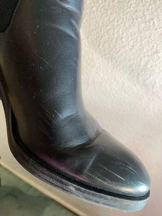 Botas negras tacón