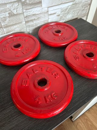 Discos de Pesas Salter 4KG (30mm)
