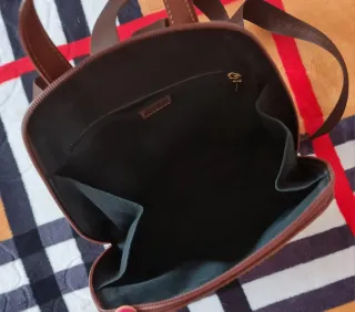 Mochila Burberry Clásica Nova Check o original 