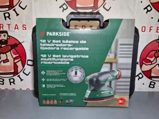 Lijadora Parkside 12V Recargable