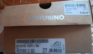 Naturino Scarpe Bambino Taglia 27