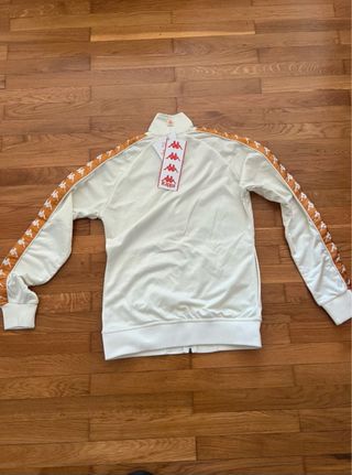 Tuta Kappa Donna Bianco Arancione