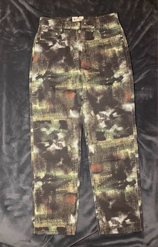 Vaqueros Stussy con estampado