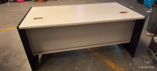 Mesa de oficina metálica 160x80cm