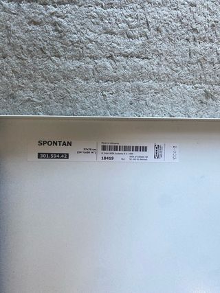 Tablón / Pizarra Magnética Blanca