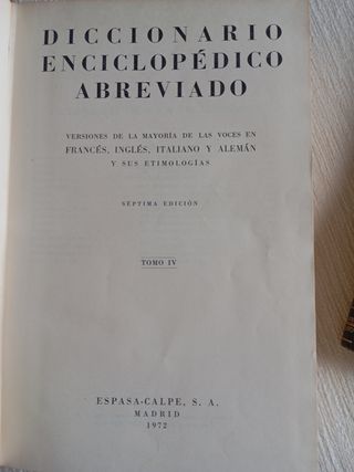 Diccionario enciclopedico