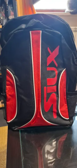 Zaino Siux Padel Nero e Rosso
