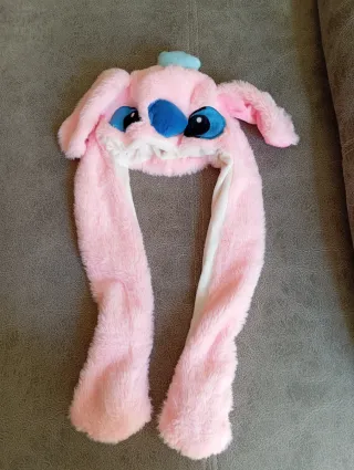 Bufanda de Stitch Rosa y Azul