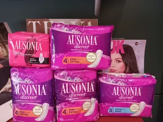 Pack 5 Compresas Ausonia Discreet