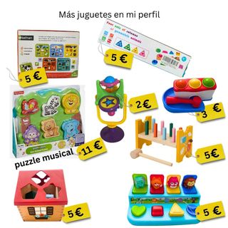 Bloques Pedagógicos Madera /Puzzle /educativo