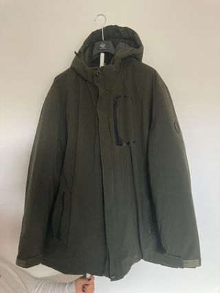 Giaccone grigio-verde taglia 5XL