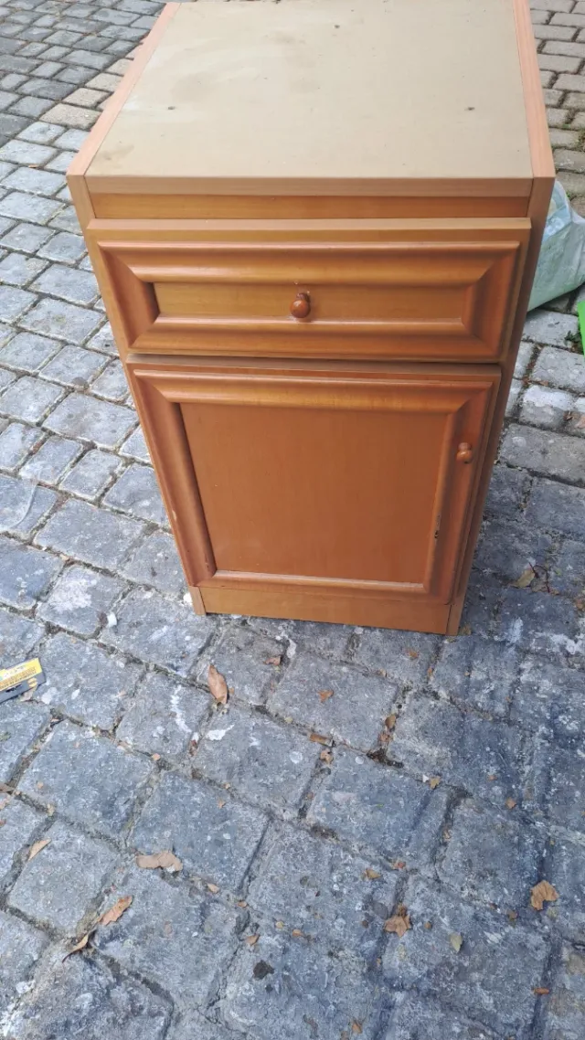 Mueble auxiliar madera 72x41x41cm