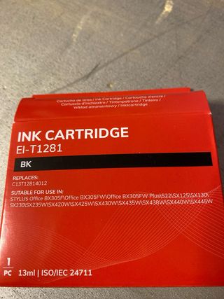 Tinta Epson RE-T1281, RE-T1282, RE-T1283, RE-T1284