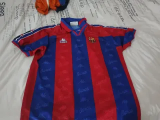 Camiseta Fútbol Barça XL Kappa Bakero