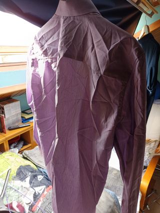 Camisa Emilio Tucci violeta talla 43