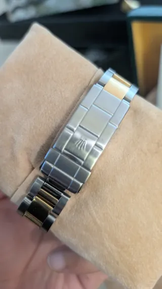 Rolex Submariner Acero y Oro Azul