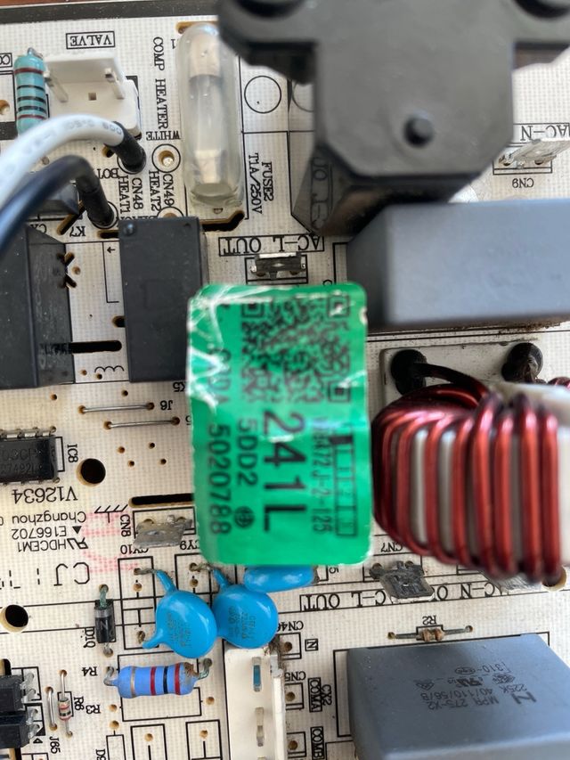 Placa PCB Haier 241L Unidad Exterior Aire