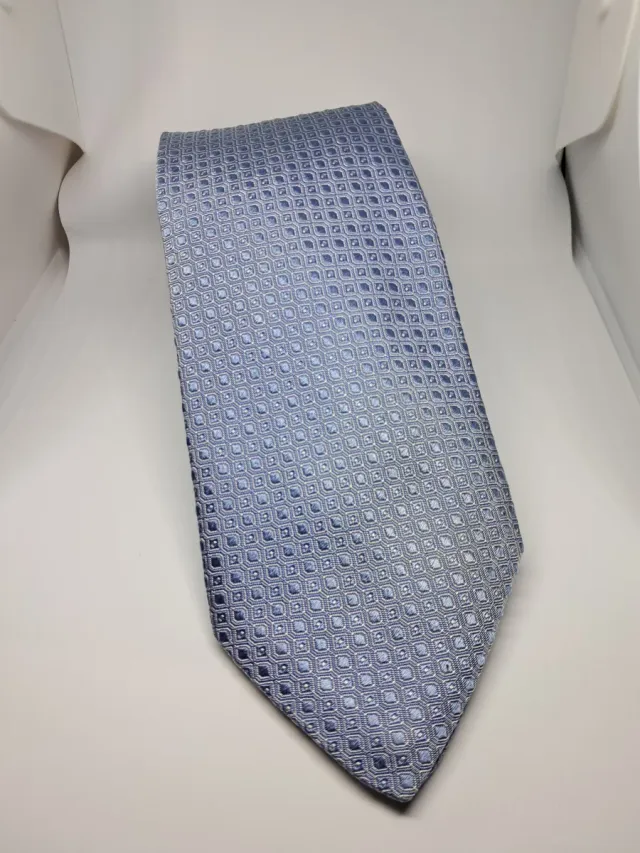 Corbata Zara Hombre Seda Azul Claro