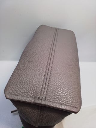 Bolso Bimba y Lola Piel Gris Trapecio