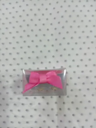 Pendientes infantiles Lisa and Lena dorados