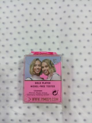 Pendientes infantiles Lisa and Lena dorados
