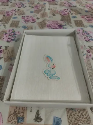 2 quadrati in cotone