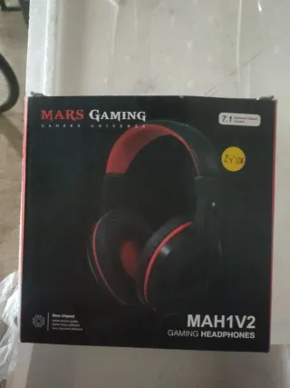 Mars Gaming MAH1V2 Auriculares Gaming