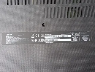 Ordenador portátil Acer Negro