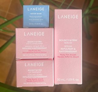 Lote skincare Laneige: Sérum, Crema y Mascarillas