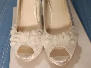 Zapatos de Novia Membur Blancos