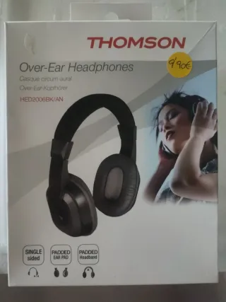 Auriculares Thomson Over-Ear HED2006BK/AN