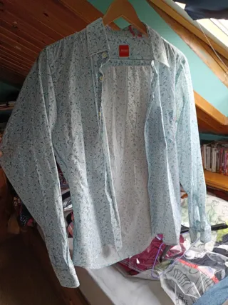 Camisa Boss Estampada Talla M