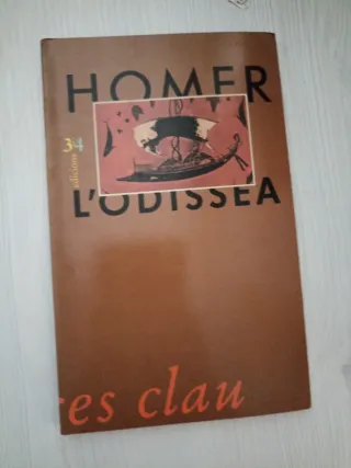 Libro La Odisea de Homero