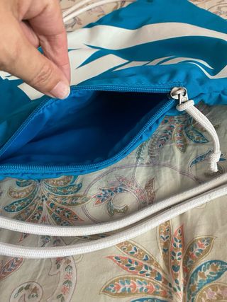Mochila Nike Azul y Blanca