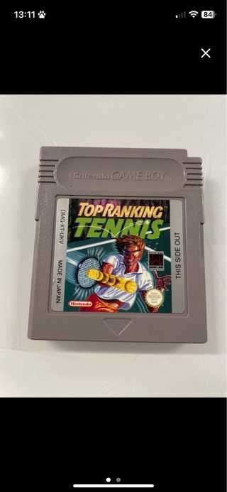 2 Juegos Game Boy: Top Ranking Tennis